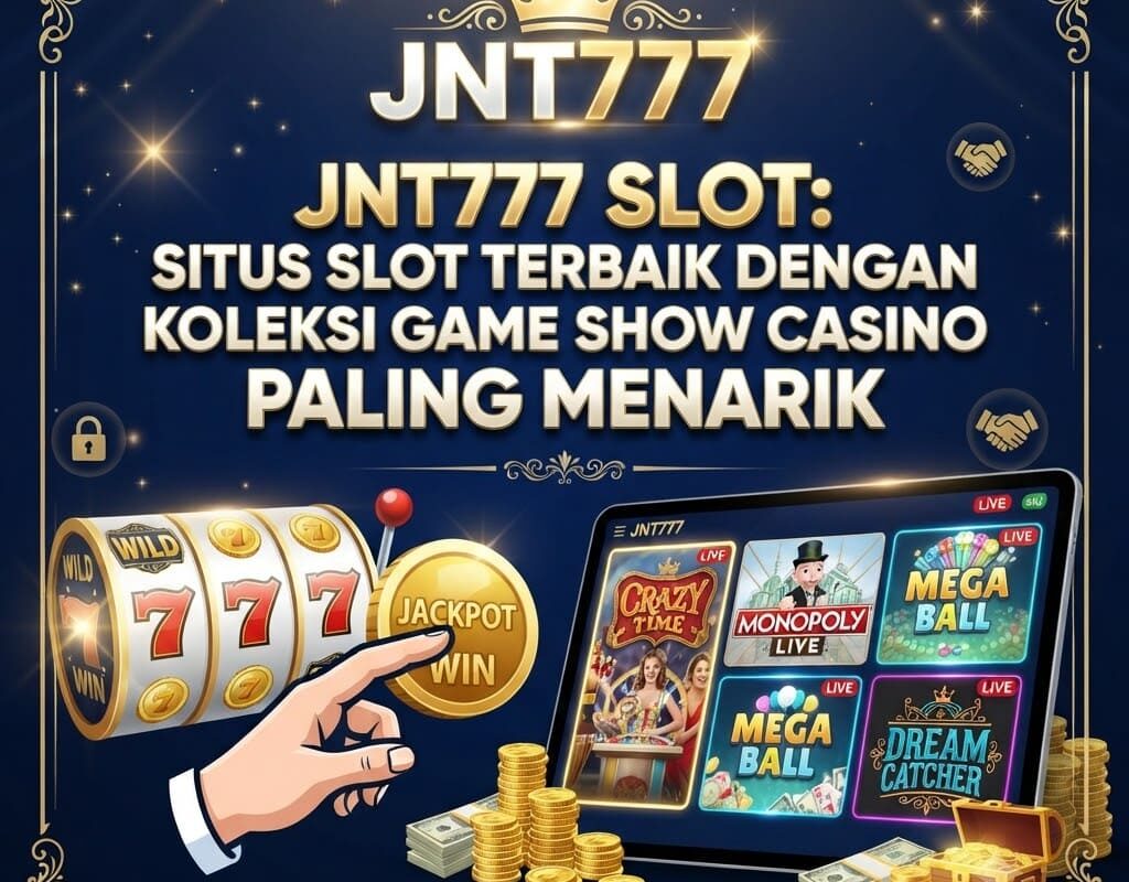 JNT777 Slot: Situs Slot Terbaik dengan Koleksi Game Show Casino Paling Menarik