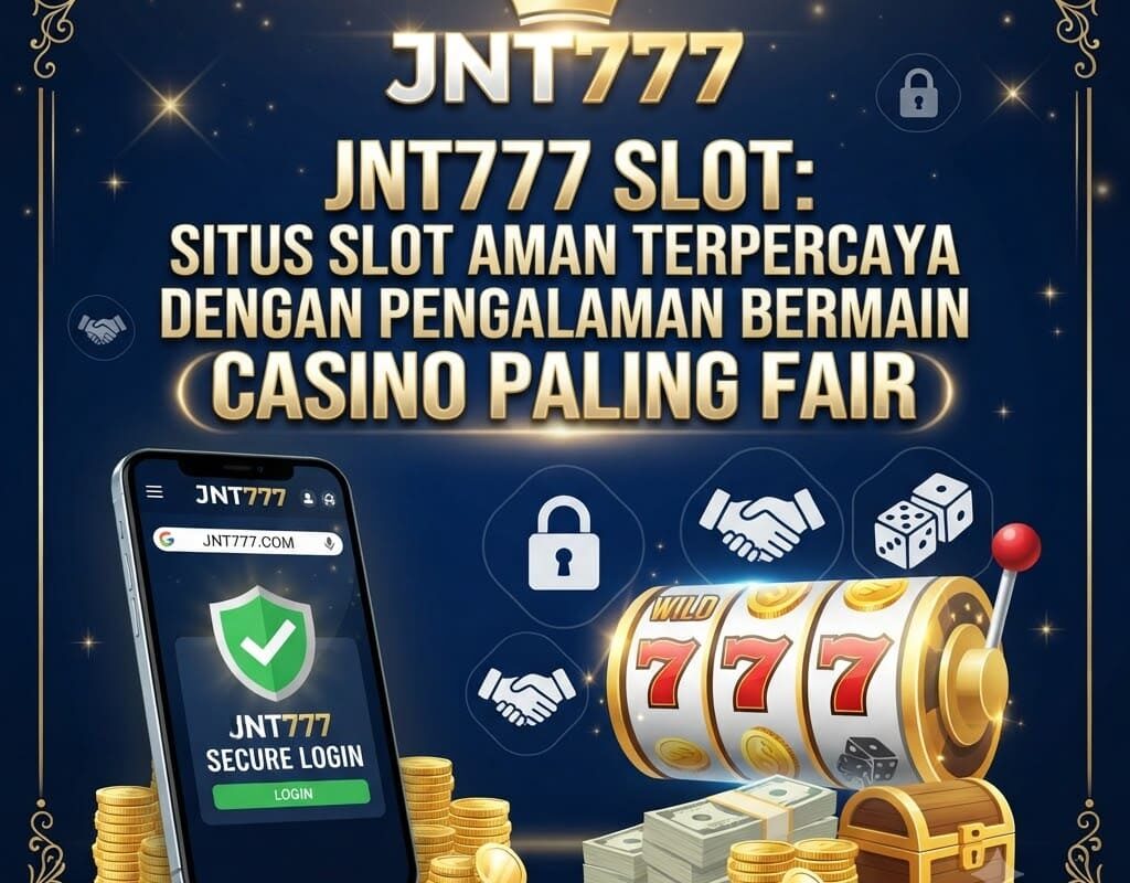 JNT777 Slot: Situs Slot Aman Terpercaya dengan Pengalaman Bermain Casino Paling Fair